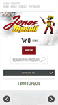Mobile Screenshot of jonestopsoil.com